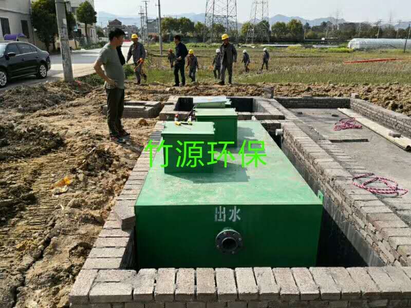 四川养殖场污水处理设备施工现场