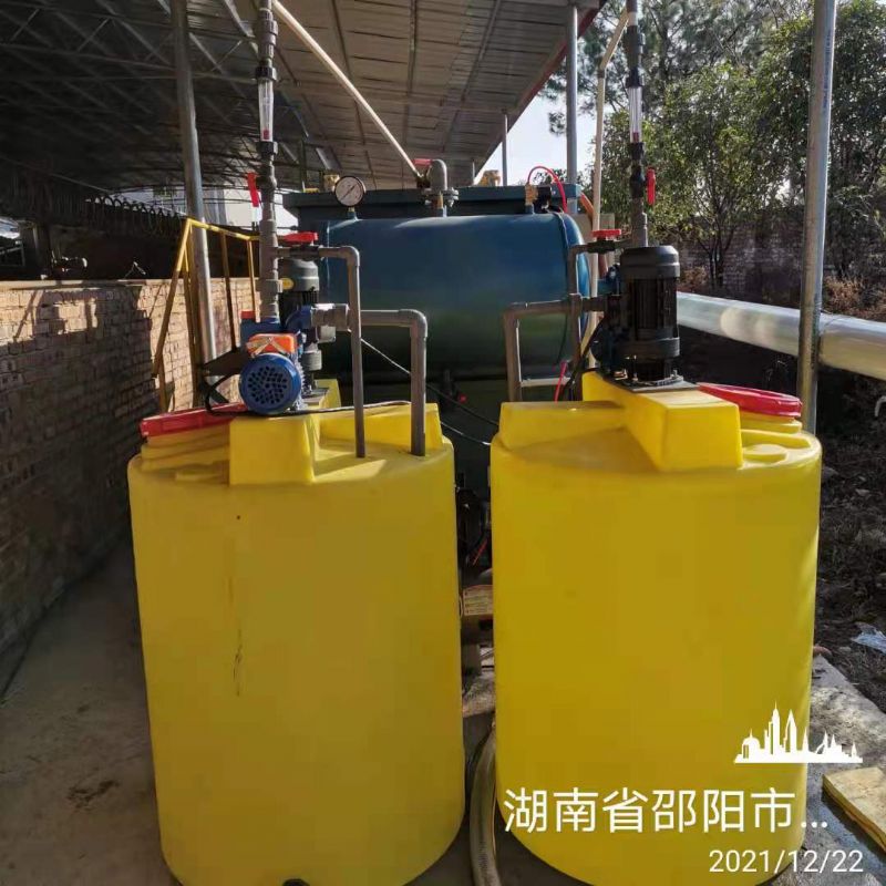 养猪场污水处理设备 气浮机设备竹源定制